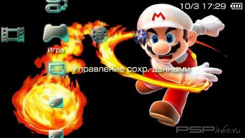 ���� 'Mario Flame [RUS]' � ������� PTF ��� PSP
