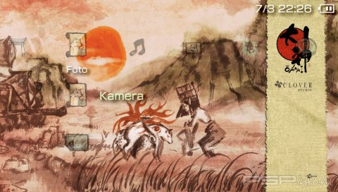 ���� 'Okami [RUS]' � ������� PTF ��� PSP