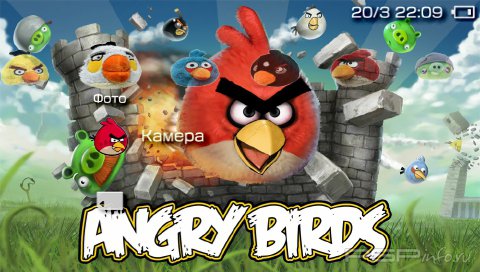  'Angry Birds [RUS]'   PTF  PSP