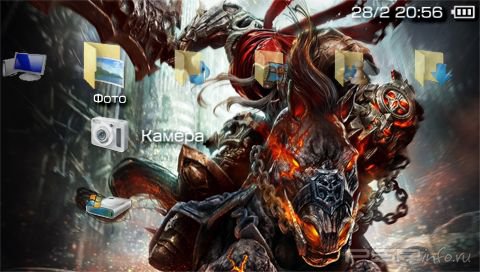  'Darksiders [RUS]'   PTF  PSP
