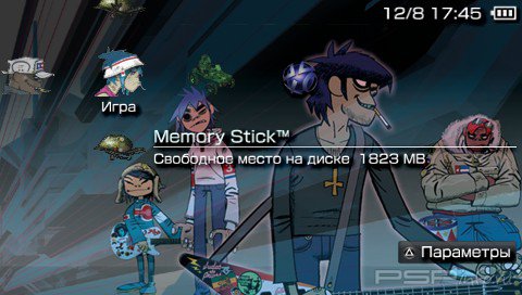  'Gorillaz [RUS]'   PTF  PSP