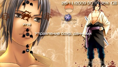  'Sasuke Uchiha (Naruto) [RUS]'   PTF  PSP